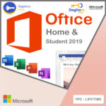 Microsoft Office Home & Student Product Key For 1 PC/MAC , Lifetime, 2019