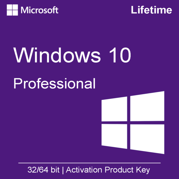 Windows 10 Professional Key For 1 PC