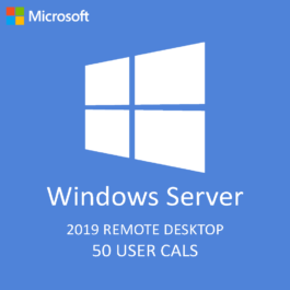 Microsoft Windows Server 2019 Remote Desktop 50 user cals